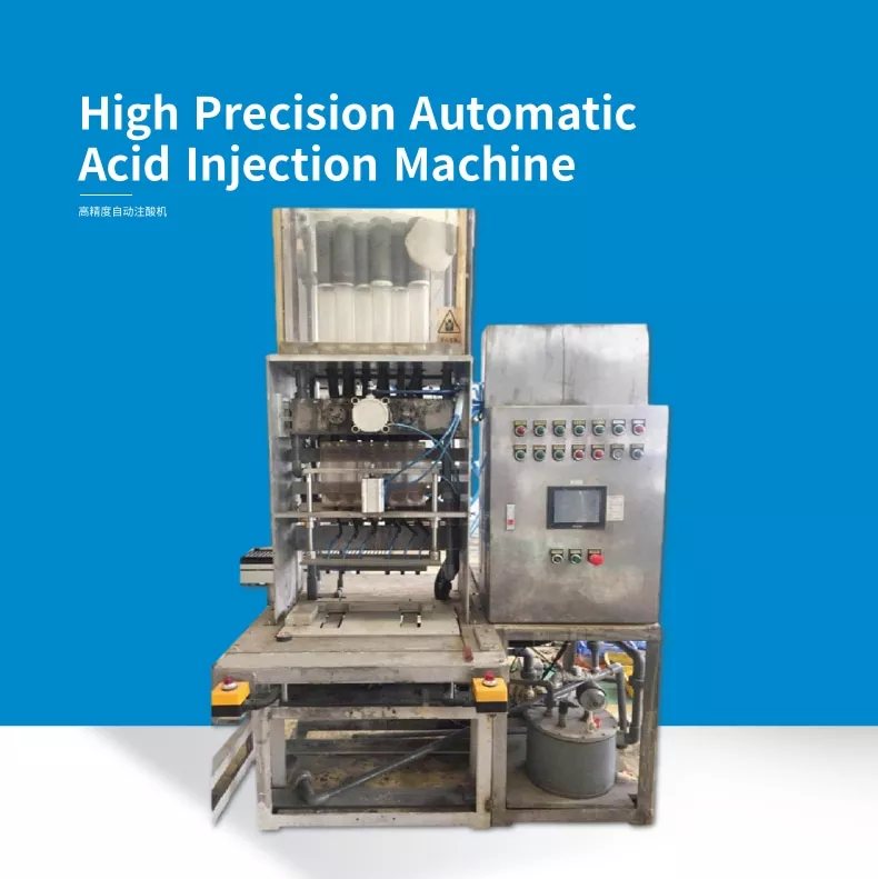 Máquina automática de injeção de ácido